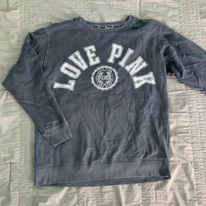PINK/Victoria’s Secret, Love Pink Logo Sweatshirt, Size M